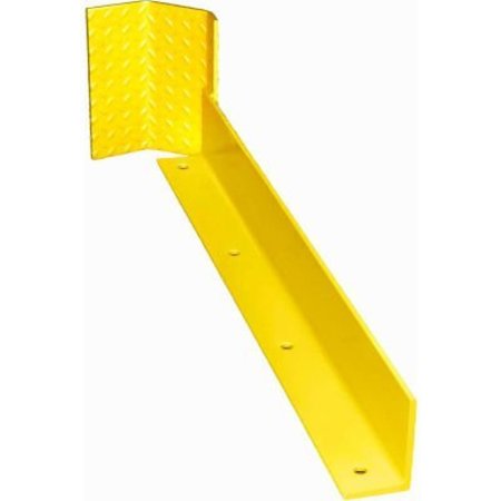 BLUFF MFG Bluff 60" Rack Guard, RG60R, Right Side, Yellow RG60R-YLW